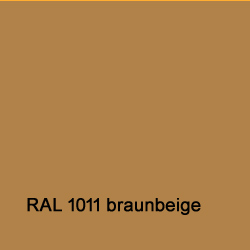PU-Farbe RAL 1011 PU-Farbe RAL 1011