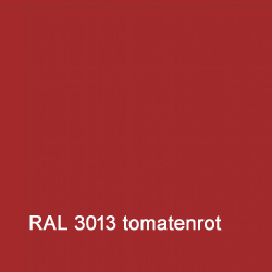 PU-Farbe RAL 3013 PU-Farbe RAL 3013