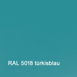 PU-Farbe RAL 5018 PU-Farbe RAL 5018