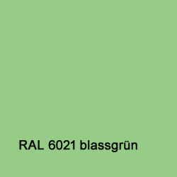 PU-Farbe RAL 6021 PU-Farbe RAL 6021