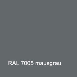 PU-Farbe RAL 7005 PU-Farbe RAL 7005